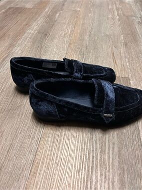Toms Velvet Loafers